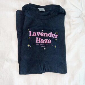 Taylor Swift inspired self embroidered Lavender Haze tshirt